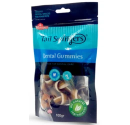 Λιχουδιές Σκύλου Tailswingers Dental Gummies With Beef 100gr