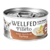 Wellfed Cat Filleto Pure Turkey 70gr (12τμχ) ΥΓΡΗ ΤΡΟΦΗ -  ΚΟΝΣΕΡΒΕΣ ΓΑΤΑΣ