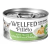 Wellfed Cat Filleto Pure Chicken and Cheddar 70gr (12τμχ) ΥΓΡΗ ΤΡΟΦΗ -  ΚΟΝΣΕΡΒΕΣ ΓΑΤΑΣ
