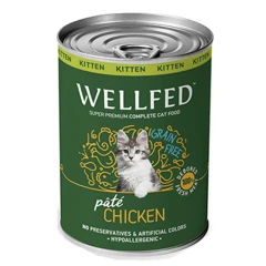 Wellfed Kitten Grain Free Κοτόπουλο  400gr Wellfed Kitten Grain Free Κοτόπουλο  400gr