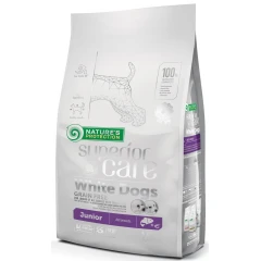 Nature's Protection Superior Care White Dog All Breed Junior GF με σολομό 1,5kg Nature's Protection Superior Care White Dog All Breed Junior GF με σολομό 1,5kg