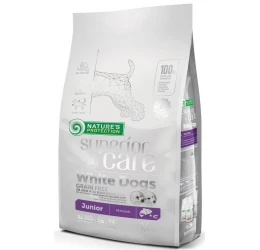 Nature's Protection Superior Care White Dog All Breed Junior GF με σολομό 1,5kg Nature's Protection Superior Care White Dog All Breed Junior GF με σολομό 1,5kg