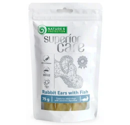 Nature's Protection Superior Care Rabbit Ears With Fish 75gr Nature's Protection Superior Care Rabbit Ears With Fish 75gr