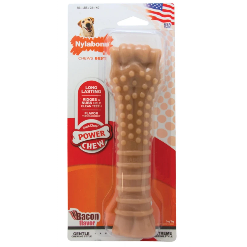 Nylabone Power Chew Bacon XLarge ΠΑΙΧΝΙΔΙΑ