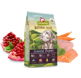 GranataPet Natural Taste Puppy Poultry and Salmon 12kg + Δώρο Λάδι Σολομού 100ml GranataPet Natural Taste Puppy Poultry and Salmon 12kg + Δώρο Λάδι Σολομού 100ml