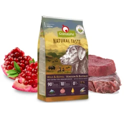 GranataPet Natural Taste Adult Game and Buffalo 12kg + Δώρο Λάδι Σολομού 100ml GranataPet Natural Taste Adult Game and Buffalo 12kg + Δώρο Λάδι Σολομού 100ml