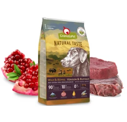 GranataPet Natural Taste Adult Game and Buffalo 12kg + Δώρο Λάδι Σολομού 100ml GranataPet Natural Taste Adult Game and Buffalo 12kg + Δώρο Λάδι Σολομού 100ml