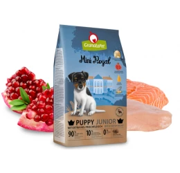 GranataPet Mini Royal Puppy Junior Poultry and Salmon 1kg GranataPet Mini Royal Puppy Junior Poultry and Salmon 1kg
