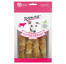 Λιχουδιές Dokas Chicken Breast Chewing Rolls 90gr