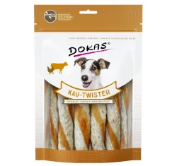 Λιχουδιές Dokas Chew Twister Rawhide tripe and chicken breast 200gr