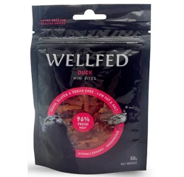 Λιχουδιές Γάτας Pet Interest Wellfed Mini Duck Bites 50gr