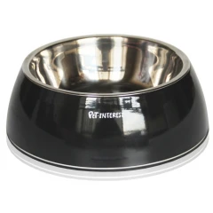 Pet Interest Μπολ Σκύλου και Γάτας Μελαμίνης Deluxe Black Large 700/900ml Pet Interest Μπολ Σκύλου και Γάτας Μελαμίνης Deluxe Black Large 700/900ml