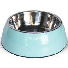 Pet Interest Μπολ Σκύλου και Γάτας Μελαμίνης Deluxe Sea Green Large 700/900ml