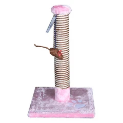Ονυχοδρόμιο Tower Cat Pet Interest 31x31x48cm Pink