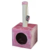 Cat Tree Cube Ροζ  31x31x67h cm Cat Tree Cube Ροζ  31x31x67h cm