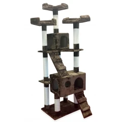 Γατόδεντρο Pet Interest Three Tower 60x50x185h cm Moka