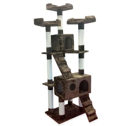 Γατόδεντρο Pet Interest Three Tower 60x50x185h cm Moka