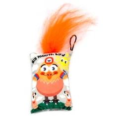 Παιχνίδι Γάτας Pet Interest  Silver Vine Big mouth hairy bird 9x6x3cm Πορτοκαλί