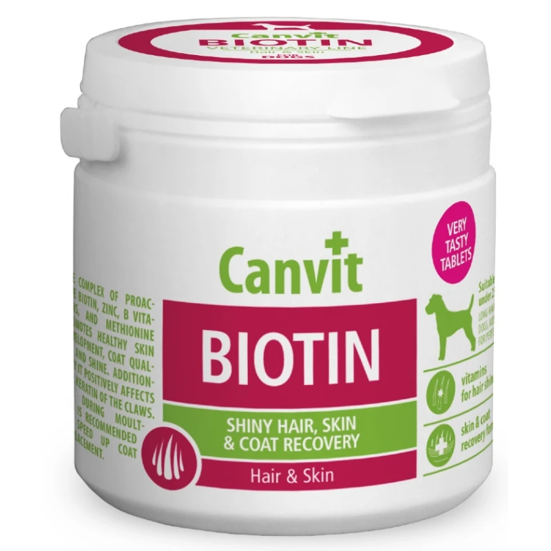 Canvit Biotin για ενίσχυση του δέρματος και του τριχώματος 230 δισκία ΣΥΜΠΛΗΡΩΜΑΤΑ ΔΙΑΤΡΟΦΗΣ & ΒΙΤΑΜΙΝΕΣ ΣΚΥΛΟΥ