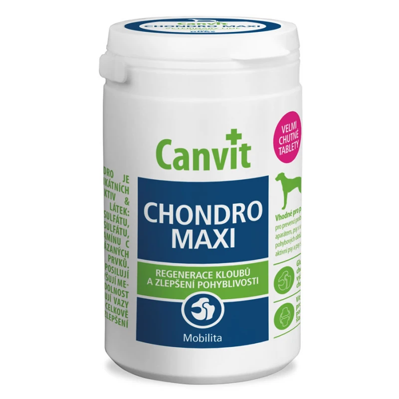 Canvit Chondro Maxi Dog για ανάπλαση των χόνδρων και βελτίωση της κινητικότητας 166 δισκία ΣΥΜΠΛΗΡΩΜΑΤΑ ΔΙΑΤΡΟΦΗΣ & ΒΙΤΑΜΙΝΕΣ ΣΚΥΛΟΥ