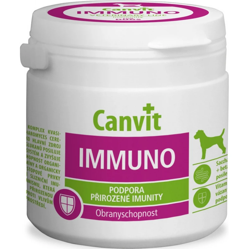 Canvit Immuno για την υποστήριξη του ανοσοποιητικού 100 δισκία ΣΥΜΠΛΗΡΩΜΑΤΑ ΔΙΑΤΡΟΦΗΣ & ΒΙΤΑΜΙΝΕΣ ΣΚΥΛΟΥ