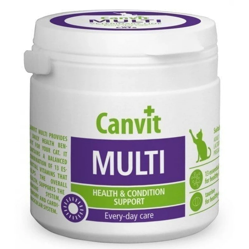 CanVit Multi Cat Πολυβιταμίνες 100 δισκία ΣΥΜΠΛΗΡΩΜΑΤΑ ΔΙΑΤΡΟΦΗΣ & ΒΙΤΑΜΙΝΕΣ ΓΑΤΑΣ