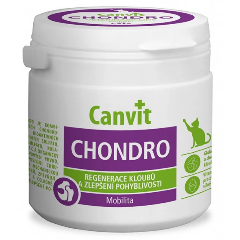 CanVit Chondro Cat για ανάπλαση των χόνδρων και βελτίωση της κινητικότητας 100 δισκια ΣΥΜΠΛΗΡΩΜΑΤΑ ΔΙΑΤΡΟΦΗΣ & ΒΙΤΑΜΙΝΕΣ ΓΑΤΑΣ