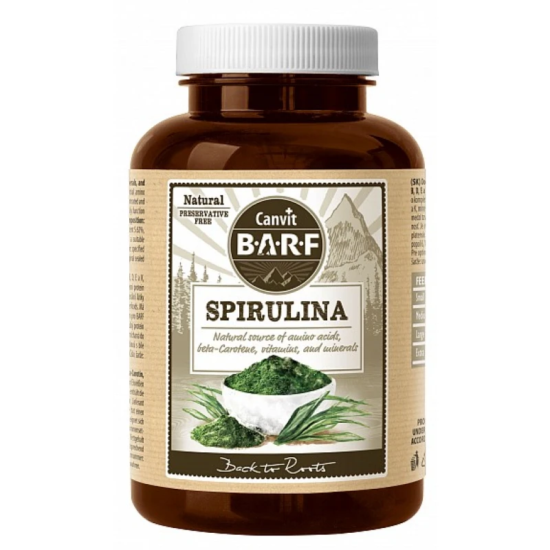 Canvit B.A.R.F. Spirulina 180gr ΣΥΜΠΛΗΡΩΜΑΤΑ ΔΙΑΤΡΟΦΗΣ & ΒΙΤΑΜΙΝΕΣ ΣΚΥΛΟΥ