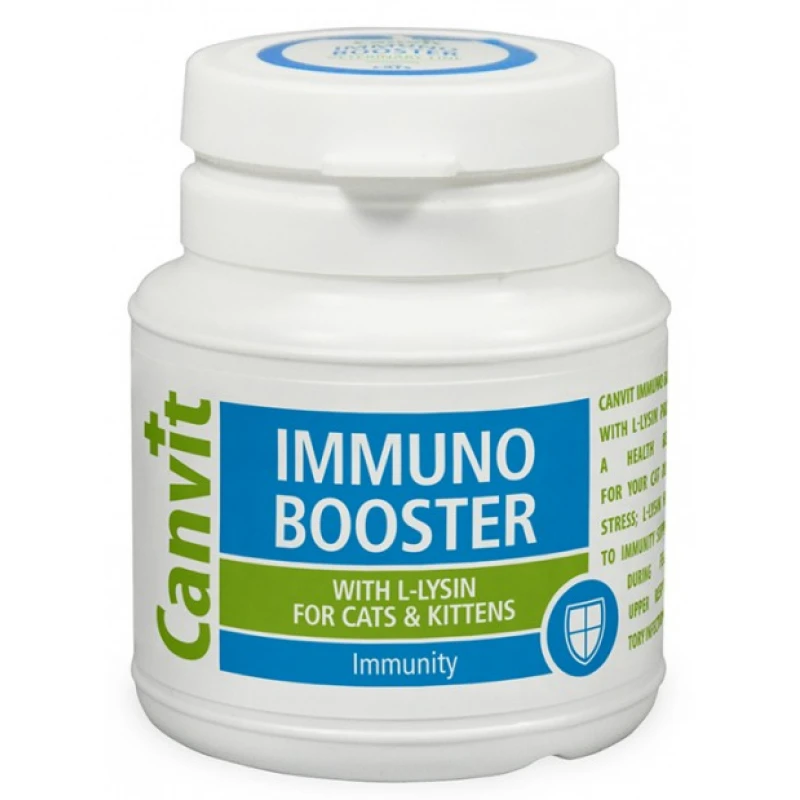 CanVit Immuno Booster Cat για ενίσχυση του ανοσοποιητικού 120 δισκία ΣΥΜΠΛΗΡΩΜΑΤΑ ΔΙΑΤΡΟΦΗΣ & ΒΙΤΑΜΙΝΕΣ ΓΑΤΑΣ