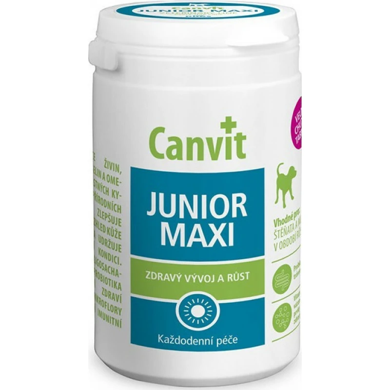 CanVit Junior Maxi Πολυβιταμίνες για υγιή ανάπτυξη 76 δισκία ΣΥΜΠΛΗΡΩΜΑΤΑ ΔΙΑΤΡΟΦΗΣ & ΒΙΤΑΜΙΝΕΣ ΣΚΥΛΟΥ