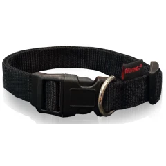 Περιλαίμιο Pet Interest Plain Line Medium 2x32-50cm Μαύρο