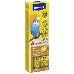 Vitakraft Kracker Duo για Παπαγαλάκια με Αυγό και Σπόρους 2τμχ