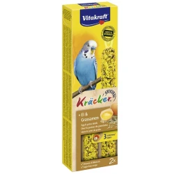 Vitakraft Kracker Duo για Παπαγαλάκια με Αυγό και Σπόρους 2τμχ