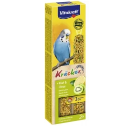 Vitakraft Kracker Duo για Παπαγαλάκια με Ακτινίδιο και Λεμόνι 2τμχ
