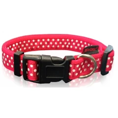 Περιλαίμιο Πουά M (2x 32-50cm) Κόκκινο Περιλαίμιο Πουά M (2x 32-50cm) Κόκκινο