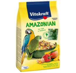 Vitakraft Menu Amazonian Βασική τροφή Super Premium για παπαγάλους Αμαζονίου 750gr