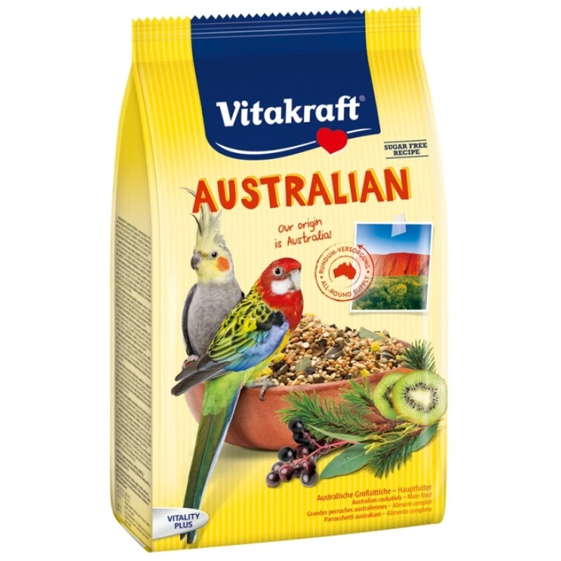 Vitakraft Menu Australian Τροφή super premium για Cockatiels & Rossela 750gr ΤΡΟΦΕΣ ΓΙΑ ΠΟΥΛΙΑ