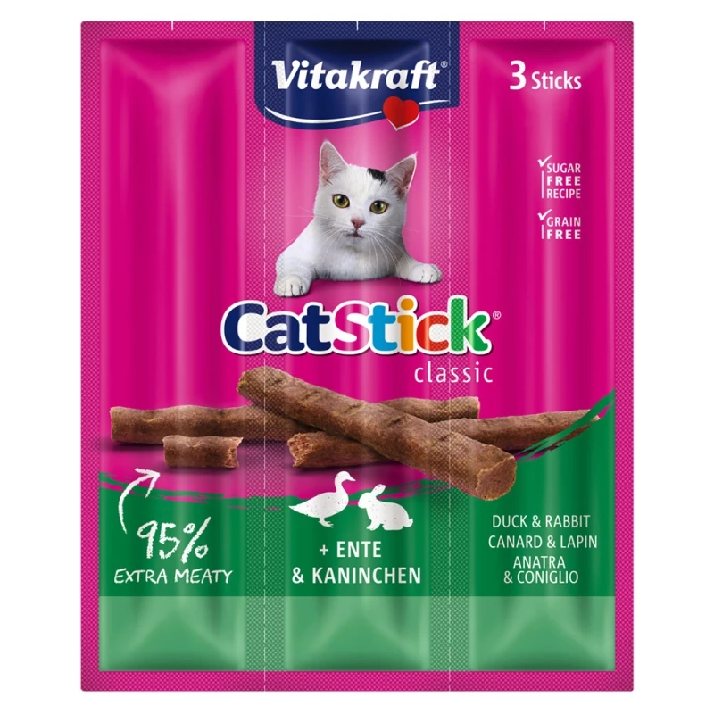 CAT STICK MINI ΠΑΠΙΑ ΚΑΙ ΚΟΥΝΕΛΙ 3ΤΜΧ ΛΙΧΟΥΔΙΕΣ ΓΑΤΑΣ