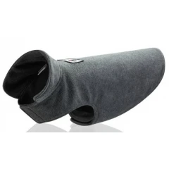 Αντιανεμικό Fleece Μπουφάν Σκύλου Γκρι Small 32cm Αντιανεμικό Fleece Μπουφάν Σκύλου Γκρι Small 32cm