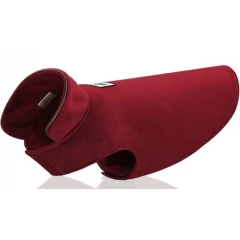 Αντιανεμικό Fleece Μπουφάν Σκύλου Κόκκινο XSmall 27cm