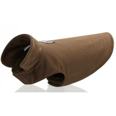 Αντιανεμικό Fleece Μπουφάν Σκύλου Καφέ Small