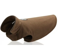Αντιανεμικό Fleece Μπουφάν Σκύλου Καφέ Small
