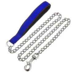 Λουρί Σκύλου Με Αλυσίδα Pet Interest Large 3mmx120cm Μπλε
