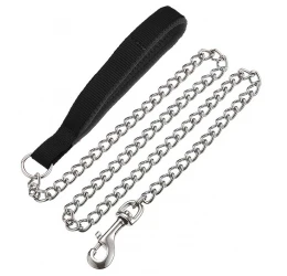 Λουρί Σκύλου Με Αλυσίδα Pet Interest Small 2mmx120cm Μαύρο 