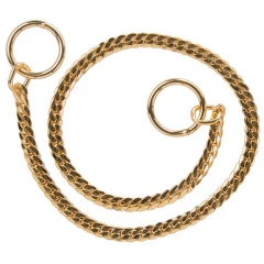 Αλυσίδα Πνίχτης Σκύλου Flat Snake Gold Pet Interest L 0,75mm x 65cm Αλυσίδα Πνίχτης Σκύλου Flat Snake Gold Pet Interest L 0,75mm x 65cm