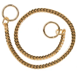 Αλυσίδα Πνίχτης Σκύλου Flat Snake Gold Pet Interest XL 0,75mm x 75cm Αλυσίδα Πνίχτης Σκύλου Flat Snake Gold Pet Interest XL 0,75mm x 75cm