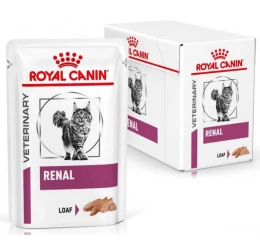 Royal Canin Diet Cat Renal Loaf 12x85gr (12 Τεμάχια)