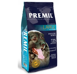 Premil Adult Large Poultry & Rice 15kg Premil Adult Large Poultry & Rice 15kg