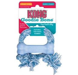 Kong Puppy Goodie Bone XSmall με Σκοινί Kong Puppy Goodie Bone XSmall με Σκοινί