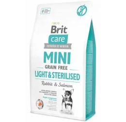 Brit Care Grain Free Mini Light & Sterilised 7kg Brit Care Grain Free Mini Light & Sterilised 7kg